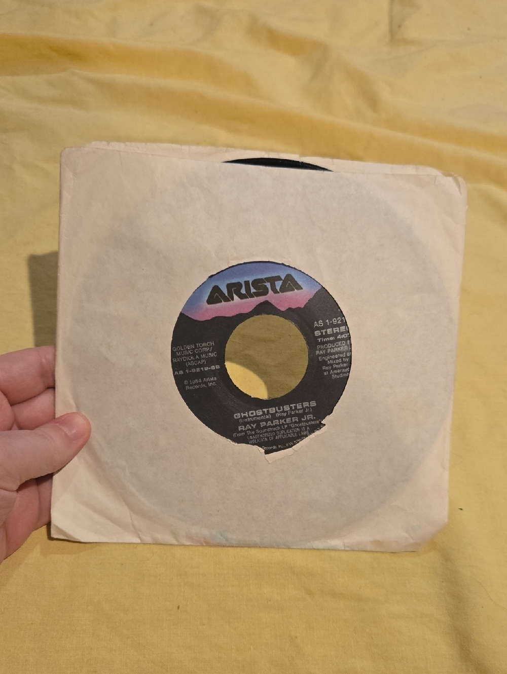 Vintage Ghostbusters Vinyl